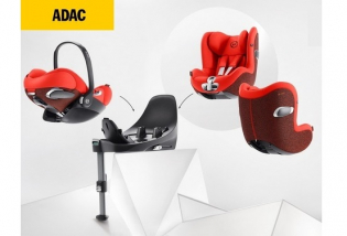 Cybex Cloud Z и Cybex Sirona Z - победители краш-тестов ADAC