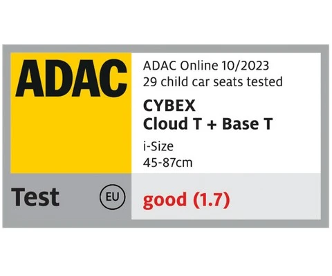 Результат краш-теста ADAC для Cybex Cloud T i-Size с Base T