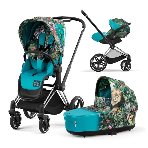 Cybex Priam IV DJ Khaleed We The Best (3 в 1) на шасси Chrome Black