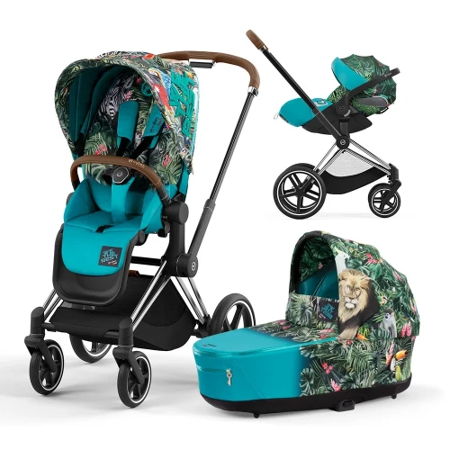 Cybex Priam IV DJ Khaleed We The Best (3 в 1) на шасси Chrome Brown