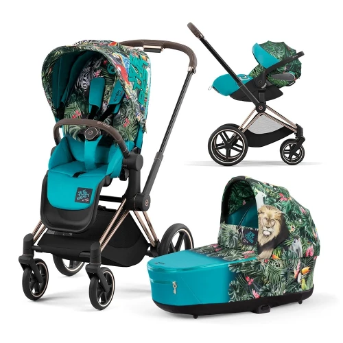 Cybex Priam IV DJ Khaleed We The Best (3 в 1) на шасси RoseGold