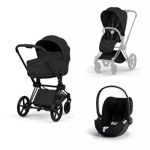 Cybex Priam V Style 2026 3 в 1 Matt Black / Sepia Black