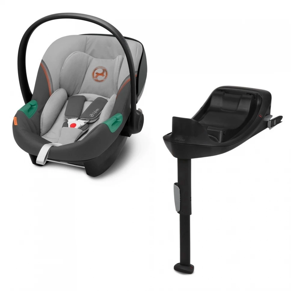 Cybex Aton S2 i-Size Lava Grey / С Базой IsoFix