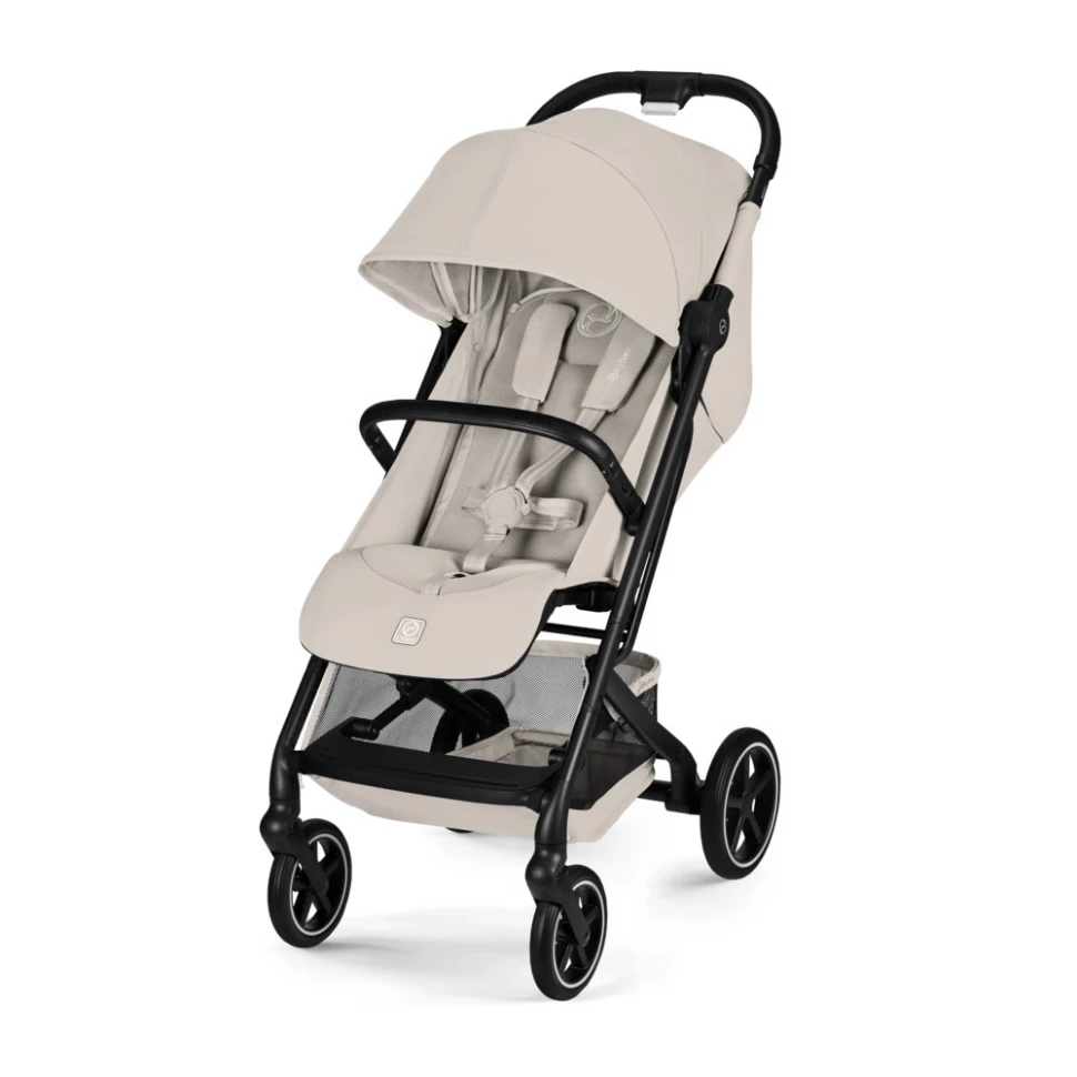 Cybex Beezy с дождевиком и бампером Dune Grey