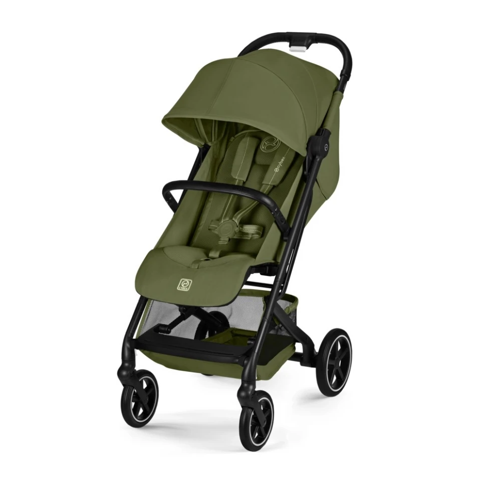 Cybex Beezy с дождевиком и бампером Moss Green