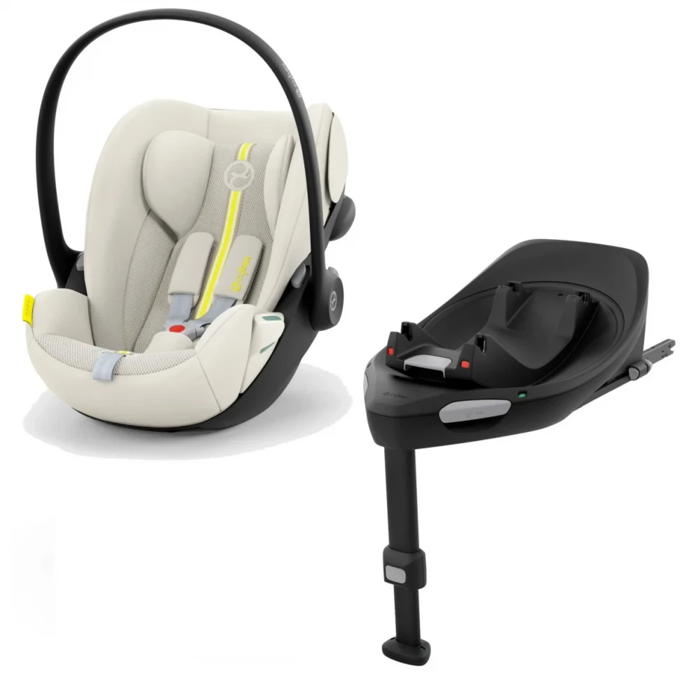 Cybex Cloud G i-Size Seashell Beige (Plus) / С Базой IsoFix